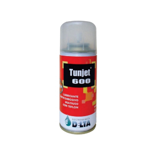 Lubricante Tunjet 600 con Teflon PTFE Multiuso 105Gr Mecanismos Delta