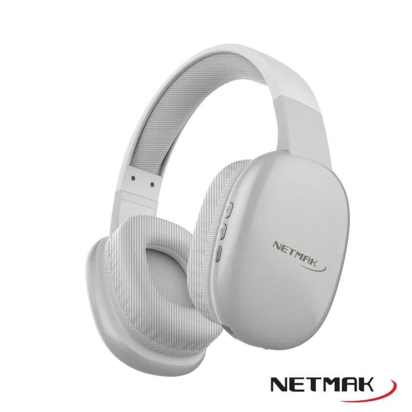 Auricular Vincha Bluetooth BLANCO Netmak