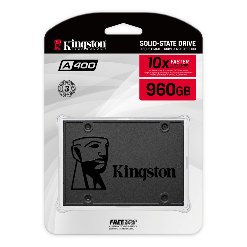 Disco Ssd Kingston A400 960gb Sata Iii 6gb/s