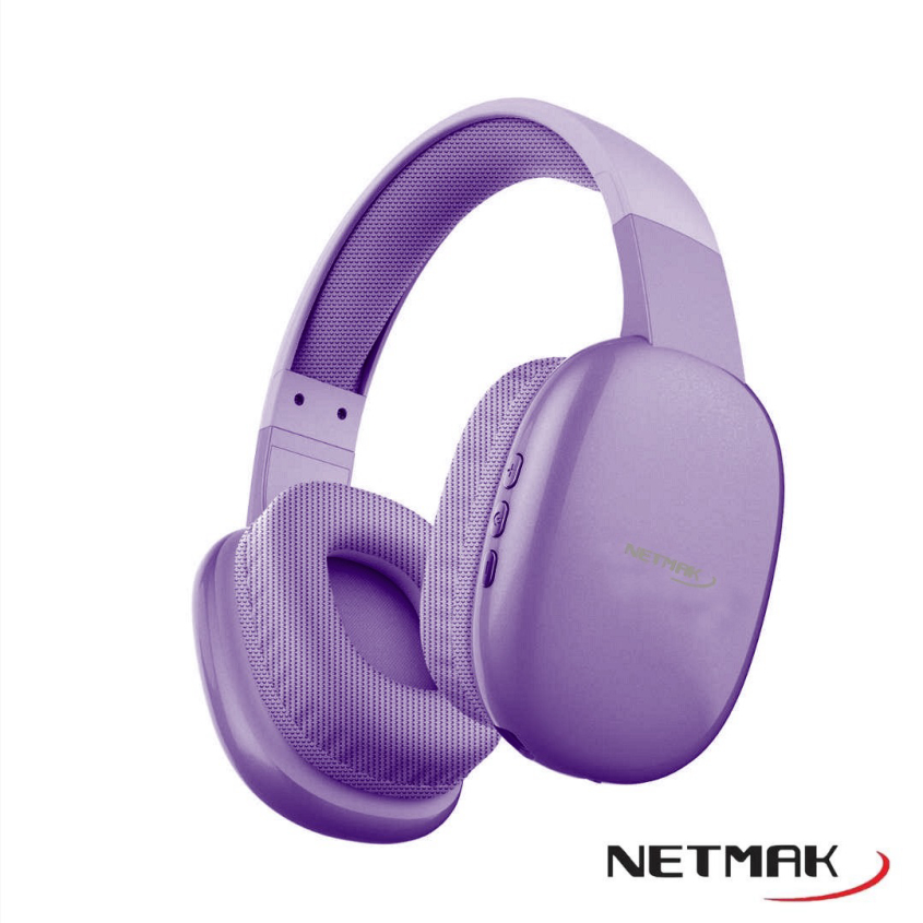 Auricular Vincha Bluetooth VIOLETA Netmak