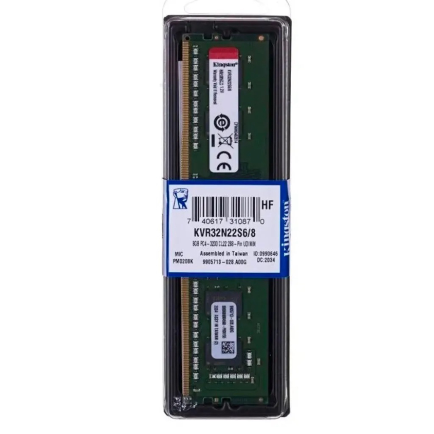 Memoria Ram Ddr4 8 Gb 3200mhz Kingston Cl22 16gbit