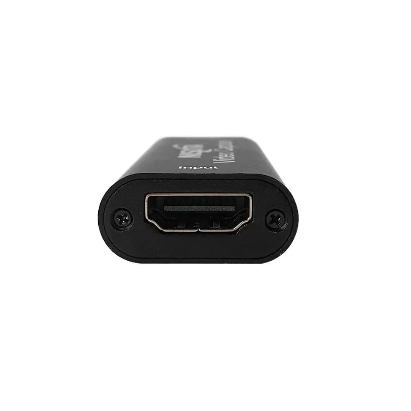 Capturadora de Video HDMI Nisuta 1080P USB Compacta Sin Fuente Externa