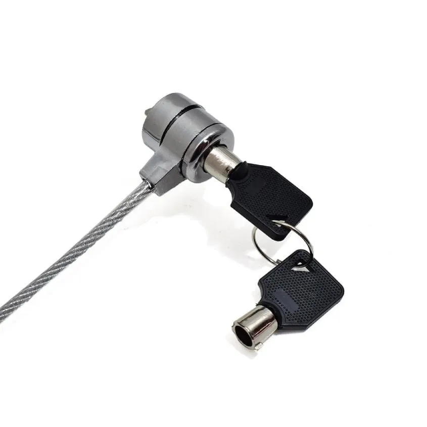 Cable de Acero p/ Notebook con Llave Kensington Lock Nisuta