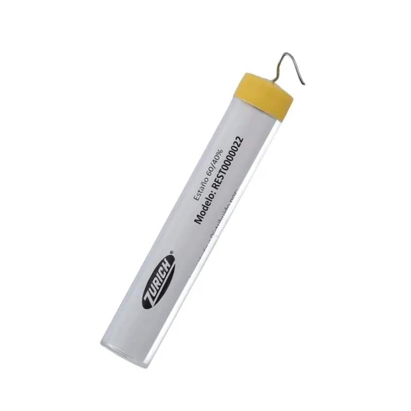 Estano en Tubo Zurich 1mm 60/40 3 Metros 17g