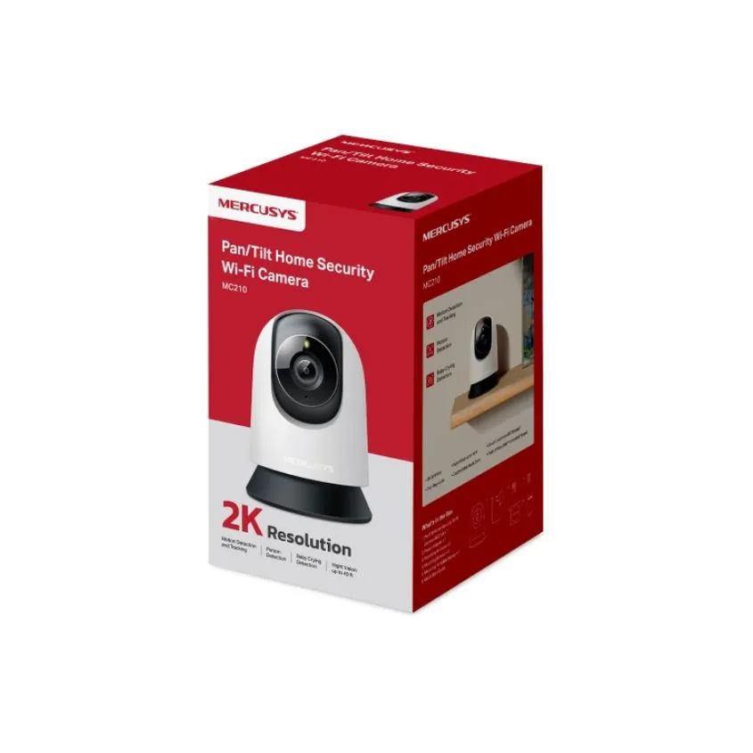 Camara Ip Mercusys Indoor Interior 2k 3mp 360