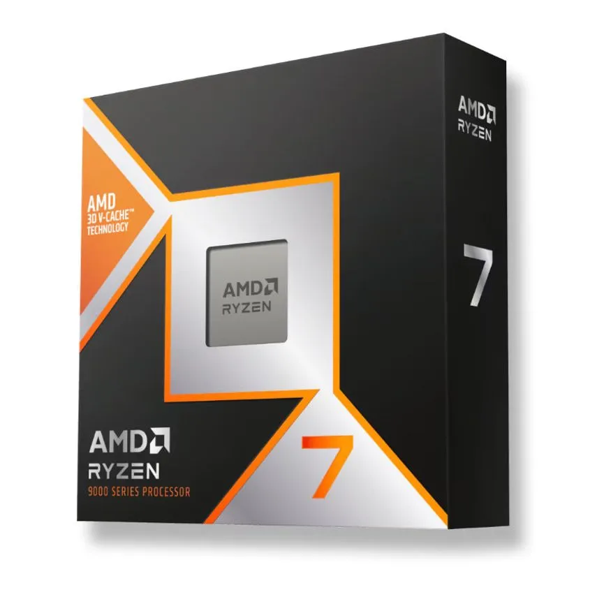 Micro CPU AMD Ryzen 7 9850X3D AM5 (12 Core) CON VIDEO SIN COOLER