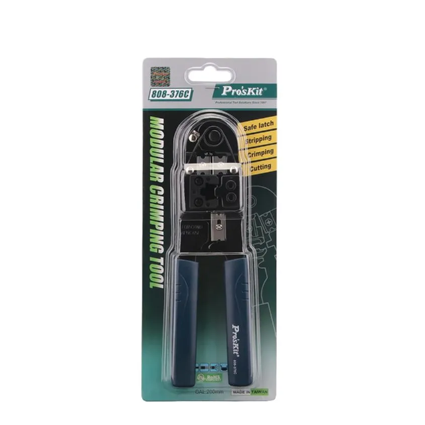 Pinza Crimpeadora Proskit 3 en 1 RJ-45