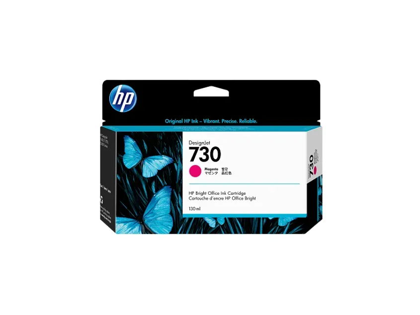 Cartucho Original P2V63A HP 730 130-ml Magenta Ink Cartridge