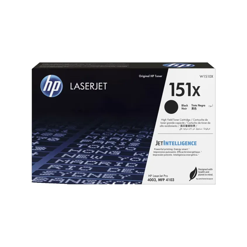 Toner Original W1510X HP 151X Blk LaserJet Toner Cartridge