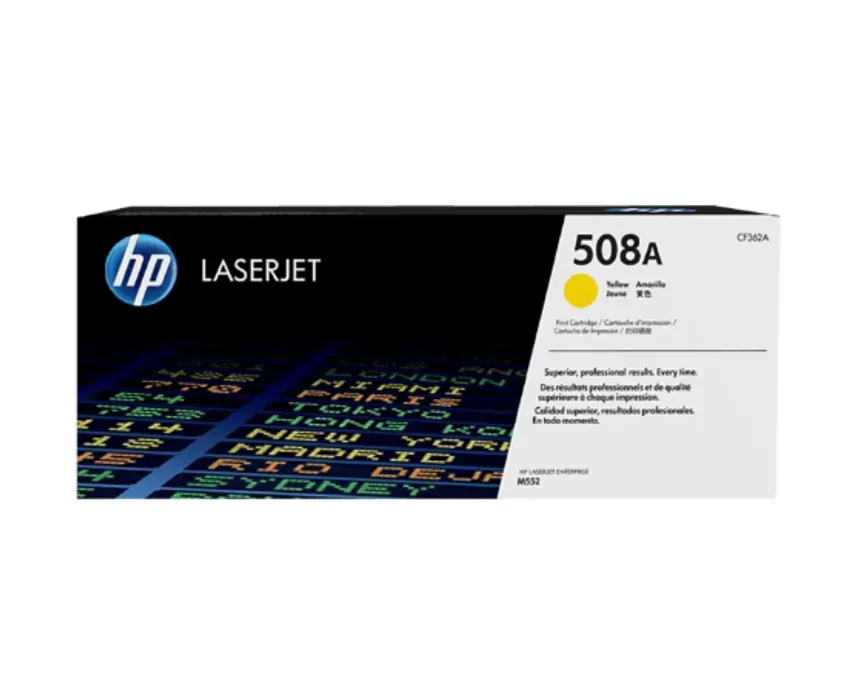 Toner Original HP 508A Yellow Original LaserJet CF362A