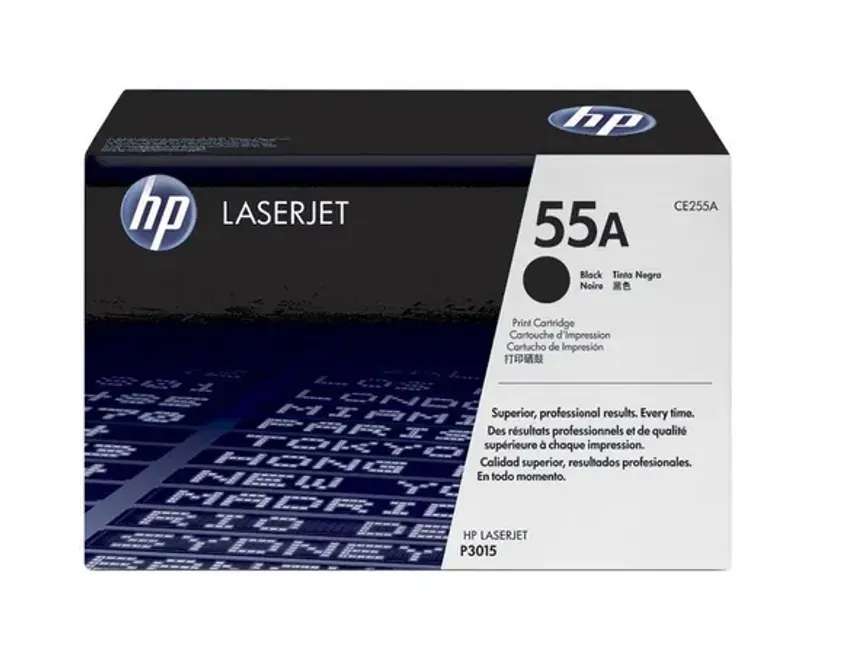 Toner Original HP LaserJet 55A Cartridge LJ P3015 CE255A
