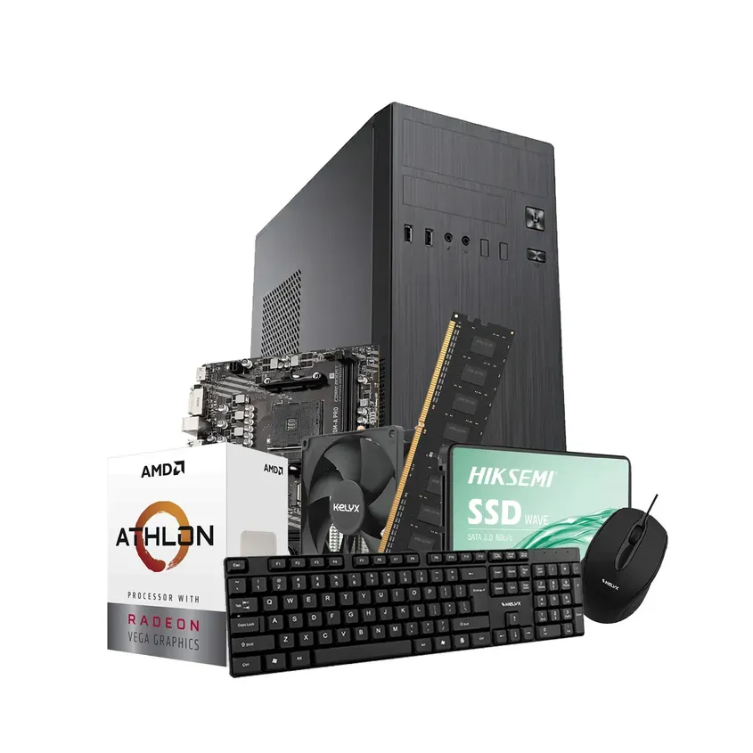 Pccombo Kelyx Amd Athlon 3000g 8g Ssd 240gb (msi) Sin So