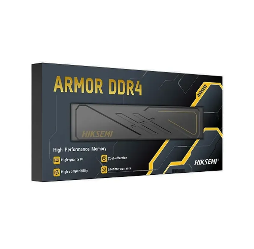 Memoria DDR4 HIKSEMI 8Gb 3200 Mhz Armor c/disipador Black