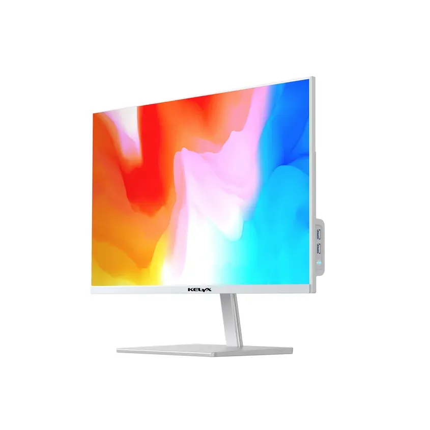 AIO Kelyx 23.8" Ryzen 5-7535U IPS Full HD 8Gb M.2 256Gb Teclado+Mouse W11H White