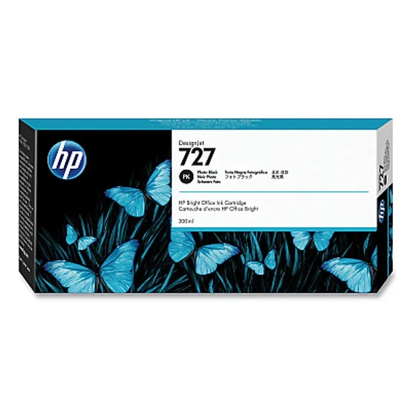 F9J79A HP 727 300-ml Photo Black Ink