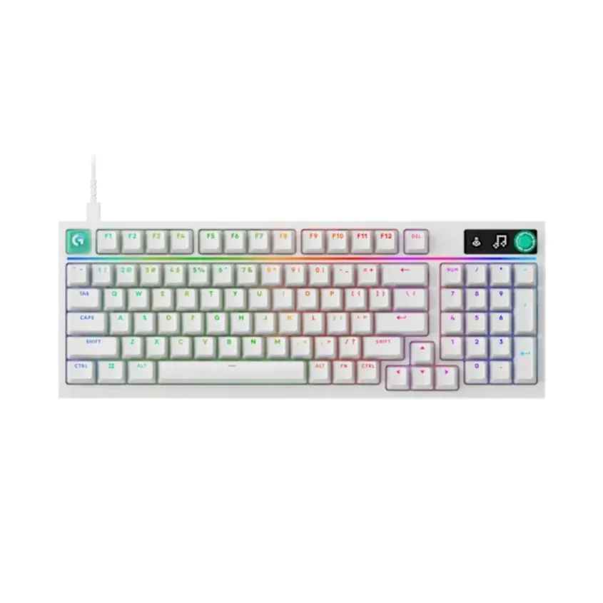Teclado Logitech G316 X White USB Mecanico 920-014226