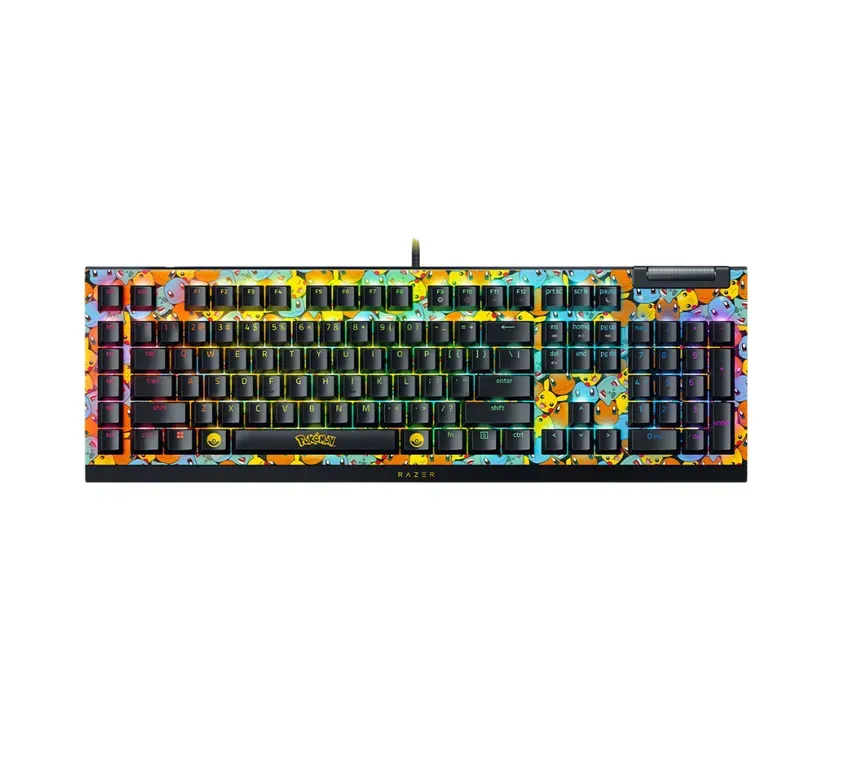 Teclado Razer BlackWidow V4 X Pokémon Edition