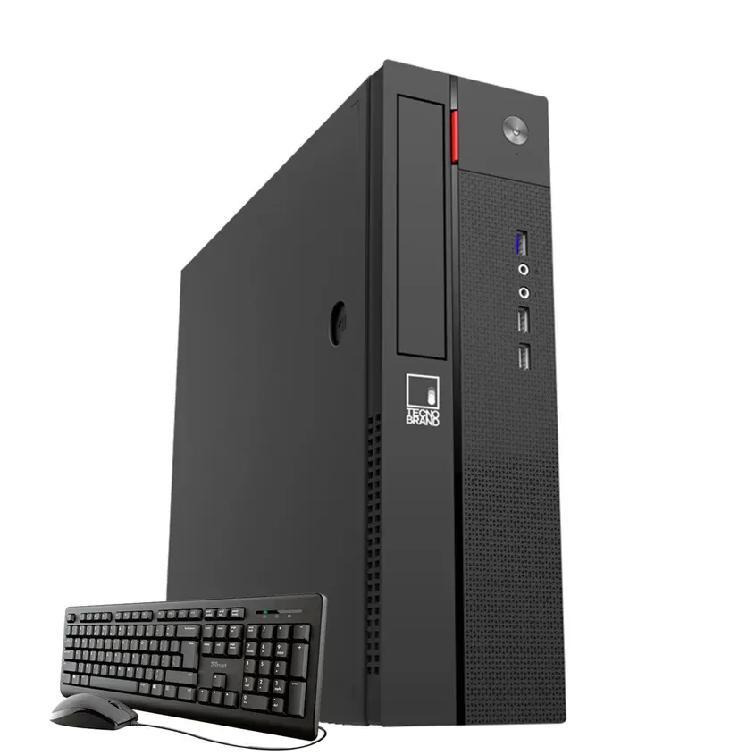 PC Tecnobrand Intel Celeron G6900 8GB 240GB SSD 1TB HDD Mouse y Teclado PCTBCEL16G2401T