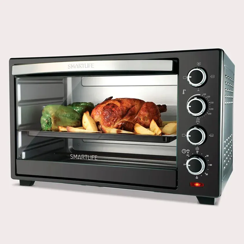 Horno Eléctrico con Conveccion y Spiedo Smartlife SL1012 50L