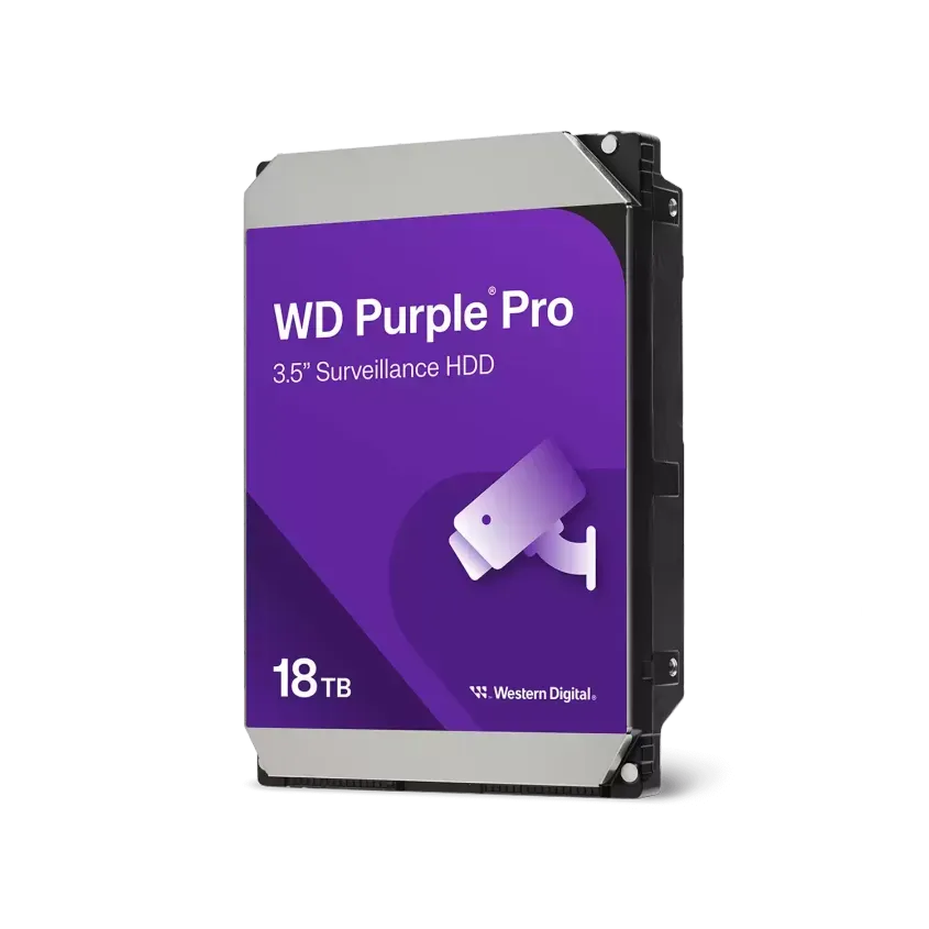 Disco Interno HDD WESTERN DIGITAL Purple Pro 18TB 3.5" SATA 3.0 512MB 7200rpm
