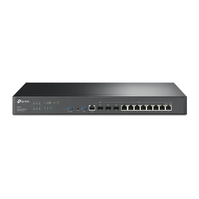 ER8411 Router VPN Omada Puertos 10G SFP10 MultiWan