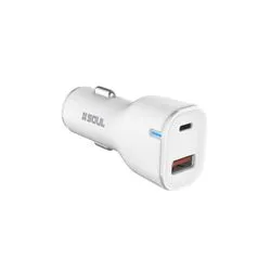 Cargador de Auto PD+QC 38W c / Cable Tipo-C Soul