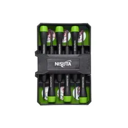 Kit de destornilladores de precision de 6 unidades Nisuta