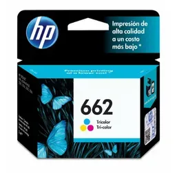 Cartucho De Tinta Original Hp 662 Tri-color