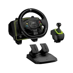 Volante Genius Speed Master X2 con palanca de cambios (Vibración 1080°)