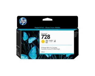 Cartucho Original F9J65A HP 728 130-ml Yellow Ink Cartridge