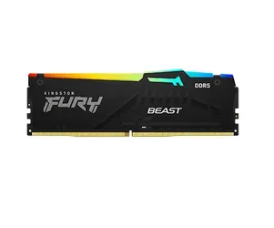 Memoria DDR5 Kingston 16Gb 6000 MHz FURY BEAST EXPO RGB Black