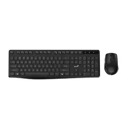 Teclado+mouse Wireless Genius Km-8206s Black