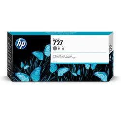 Cartucho Original F9J80A HP 727 300-ml Gray Ink Cartridge