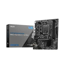Mother Msi Pro H610m-s Ddr4 1700 (12va/13va/14va Gen)