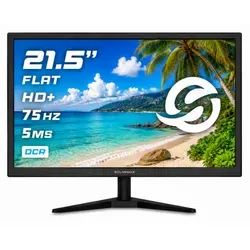 MONITOR SOLARMAX 21.5 FULL HD 75HZ VGA/HDMI NEGRO