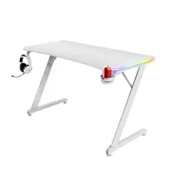 ESCRITORIO TRUST GXT709W LUMINUS RGB WHITE