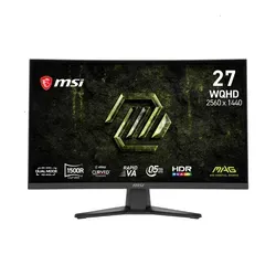 Monitor Gamer MSI 27" MAG 275CQDF WQHD Rapid VA 240Hz 0.5ms Curved 2xHDMI + 1xDP (II)