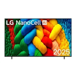 Smart TV LG 75" NanoCell 4K UHD Nano80 75NANO80ASA