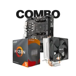 Combo actualizacion MB MSI A520M-A PRO / Proces AMD Ryzen 5-3400G Tray / CPU Cooler Kelyx