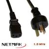 Cable POWER 220V 1.5Mtrs Netmak NM-C45