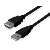 Cable prolongador USB 2 Mtrs c/Filtro Noganet USB-A-A-TF