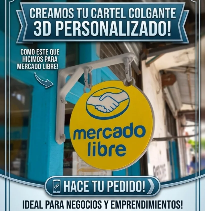Cartel 3D Personalizado