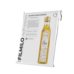 Filmilo Adhesivo Blanco Reluciente x 20h